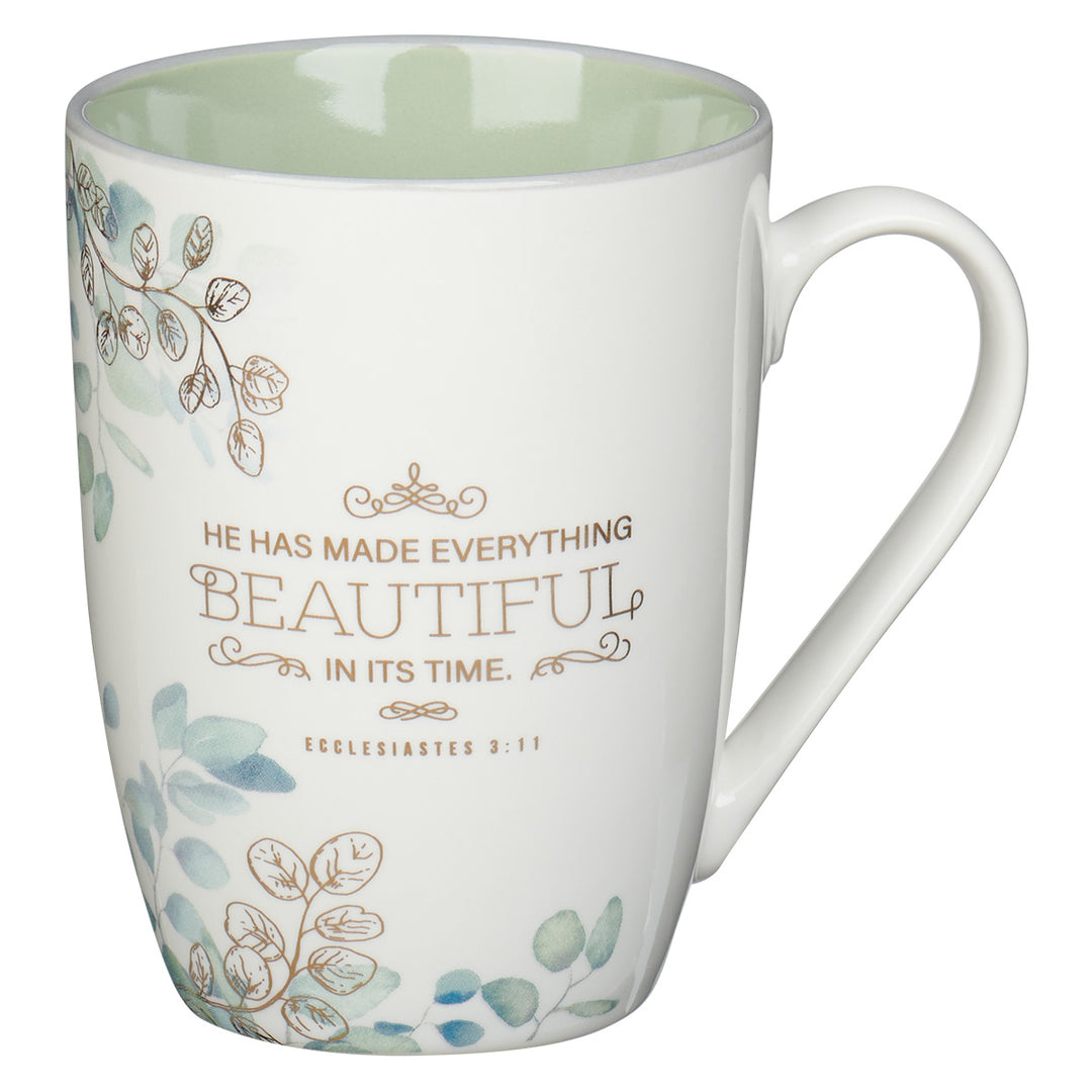 He Has Made Everything Beautiful In Its Time Ceramic Mug - Ecclesiastes 3:11