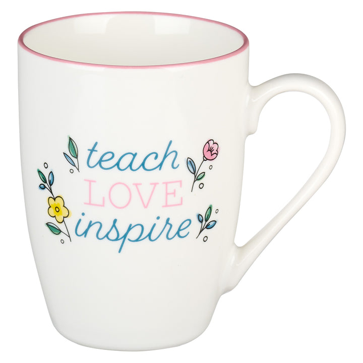 Teach, Love, Inspire Ceramic Mug