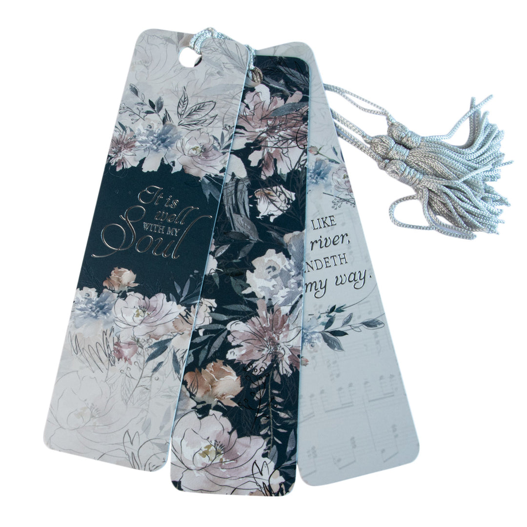 It Is Well With My Soul (Pack Of 3)(Bookmark With Tassel)