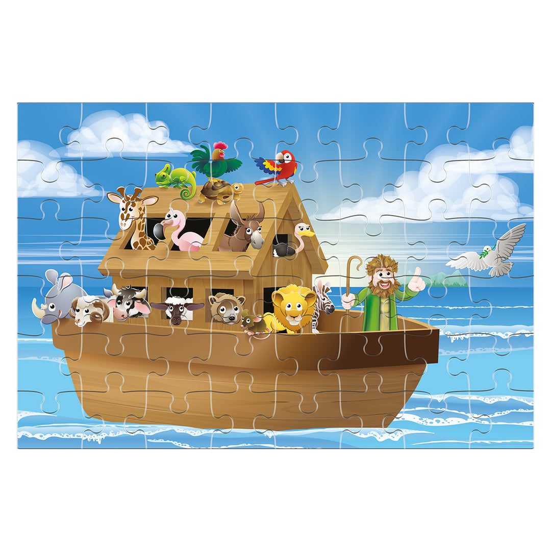 God Is Good To All Psalm 145:9 (48 Jumbo Pieces)(Cardboard Puzzle)