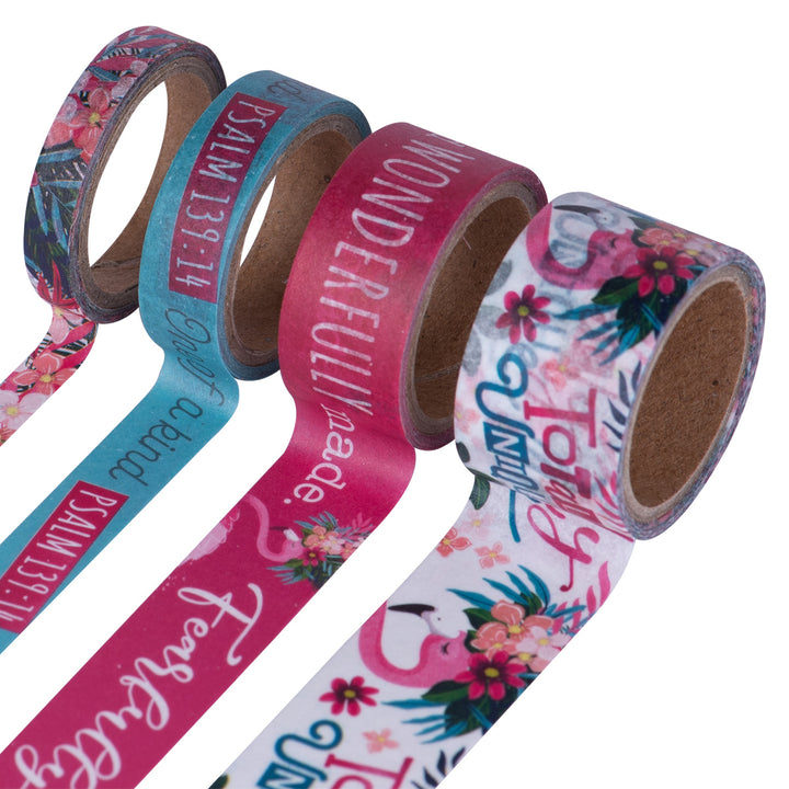 Flamingo (Set Of 4)(Washi Tape)