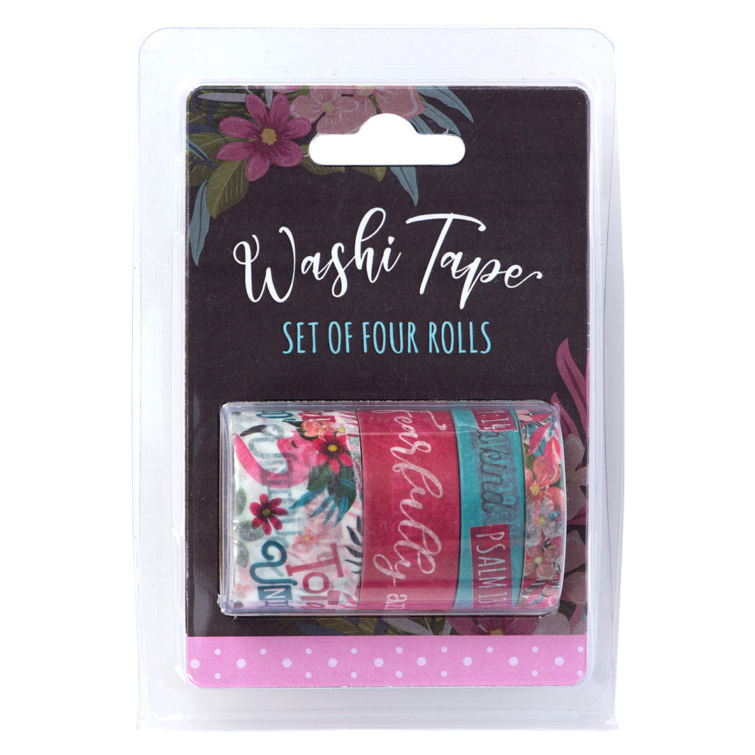 Flamingo (Set Of 4)(Washi Tape)