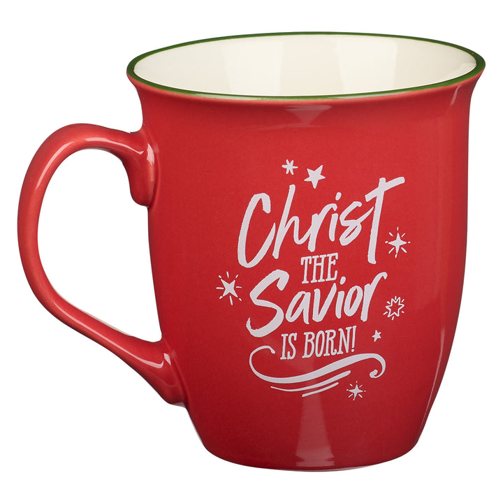 All Is Calm, All Is Bright Red Ceramic Mug