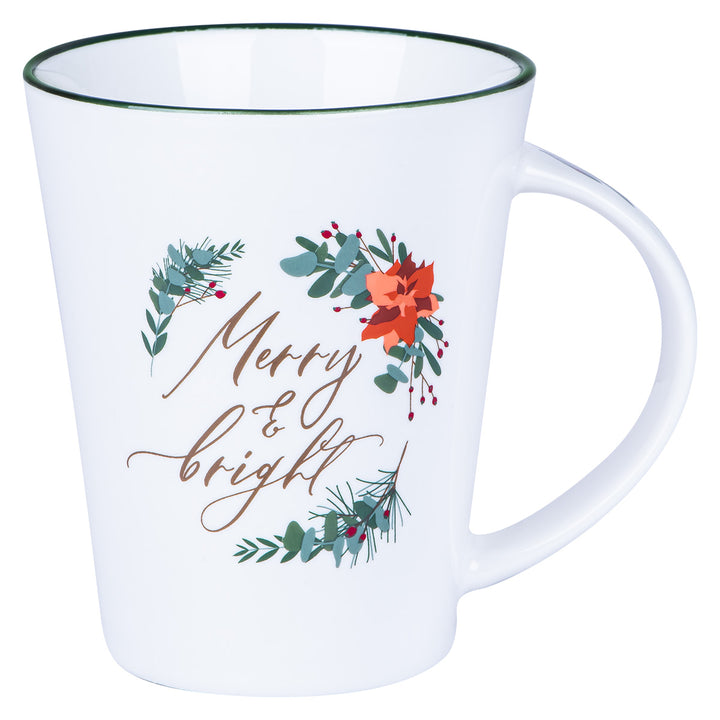 Merry And Bright Ceramic Mug