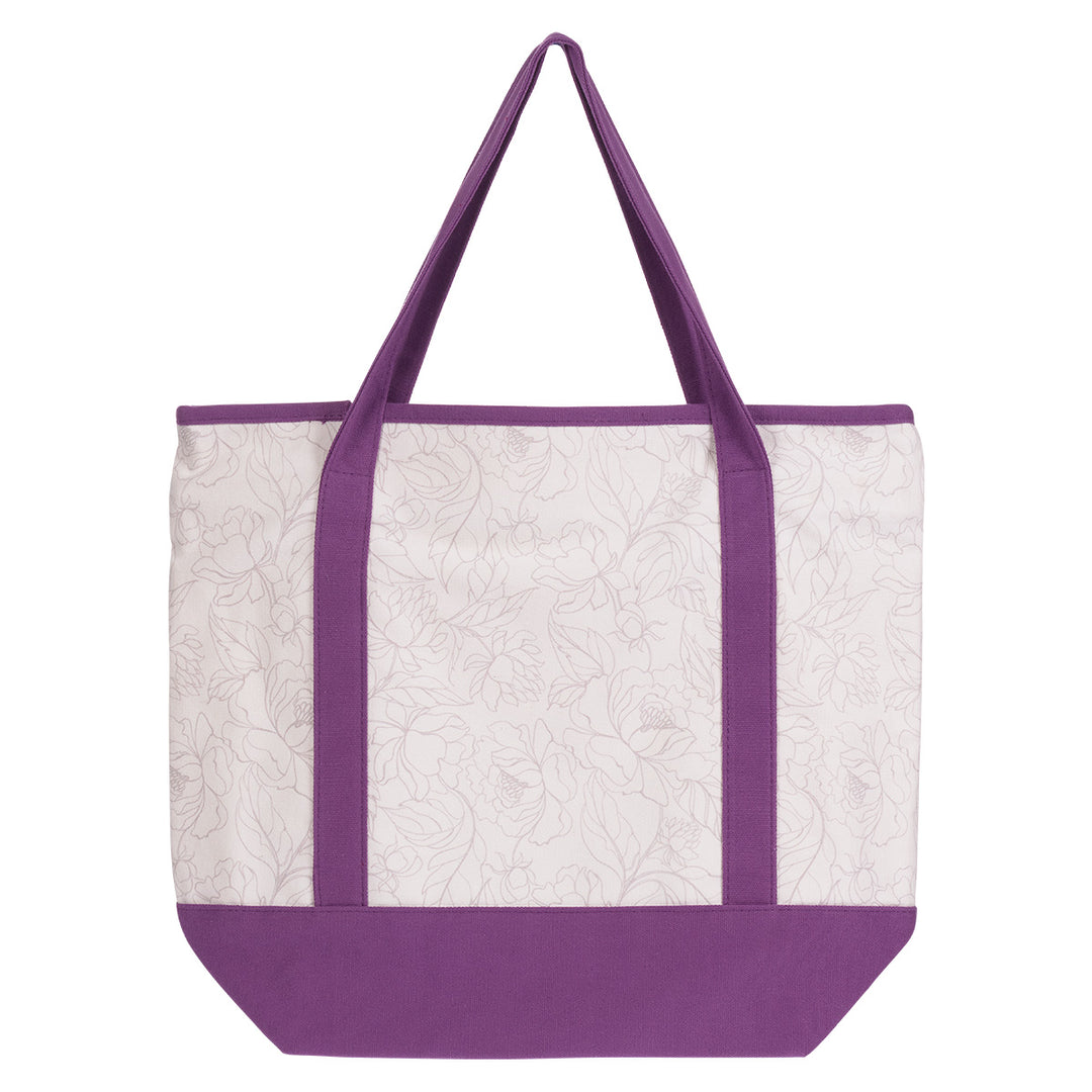 Strength And Dignity Canvas Tote Bag - Prov. 31:25