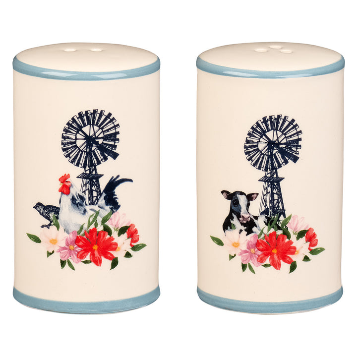 Liefde En Vrede Salt And Pepper Set - 1 Kor. 13:13, Joh. 20:21