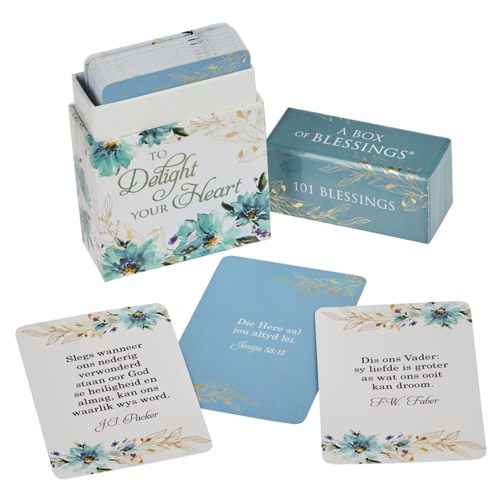 101 Blessings To Delight Your Heart (Boxed Cards)