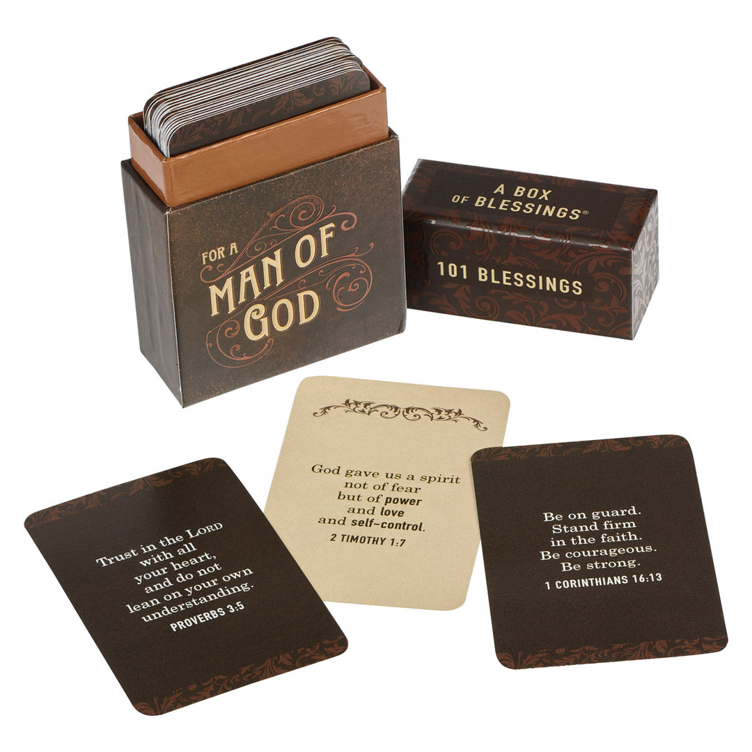 101 Blessings For A Man Of God Boxed Cards