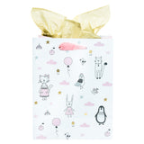 Blessings For A Baby Girl Medium Gift Bag With Gift Tag