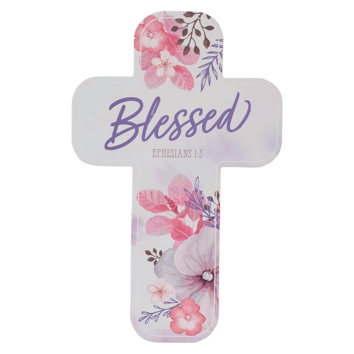 Blessed Cross Bookmark Set Of 6 - Ephesians 1:3