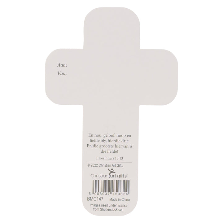 Liefde Cross Bookmark Set Of 6 - 1 Corinthians 13:4-5