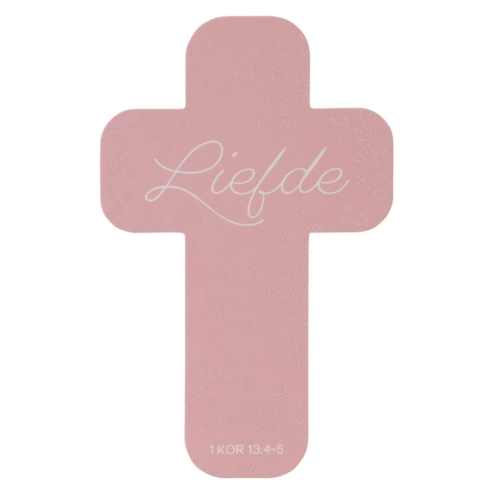 Liefde Cross Bookmark Set Of 6 - 1 Corinthians 13:4-5