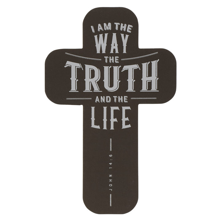 I Am The Way The Truth And The Life Cross Bookmark Set Of 6 - John 14:6