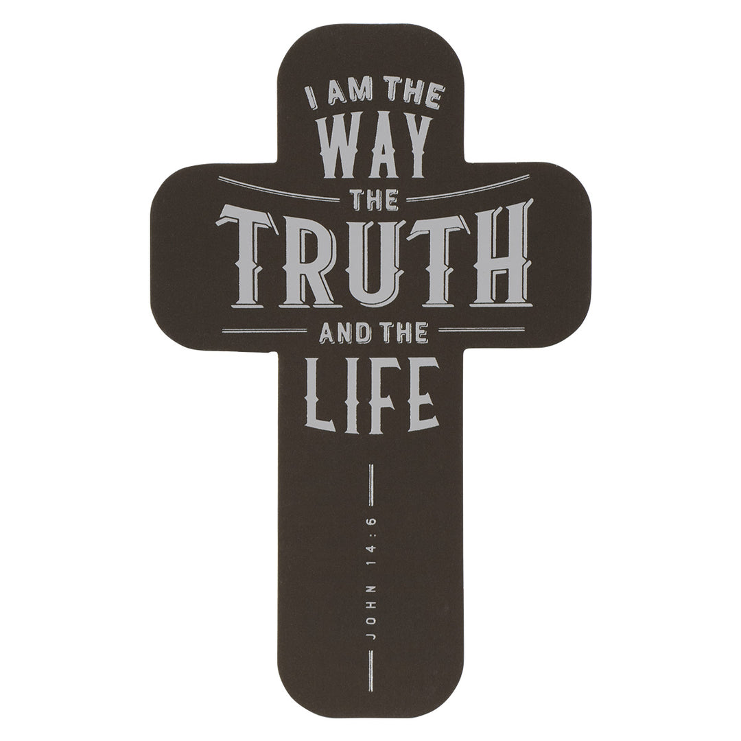 I Am The Way The Truth And The Life Cross Bookmark Set Of 6 - John 14:6