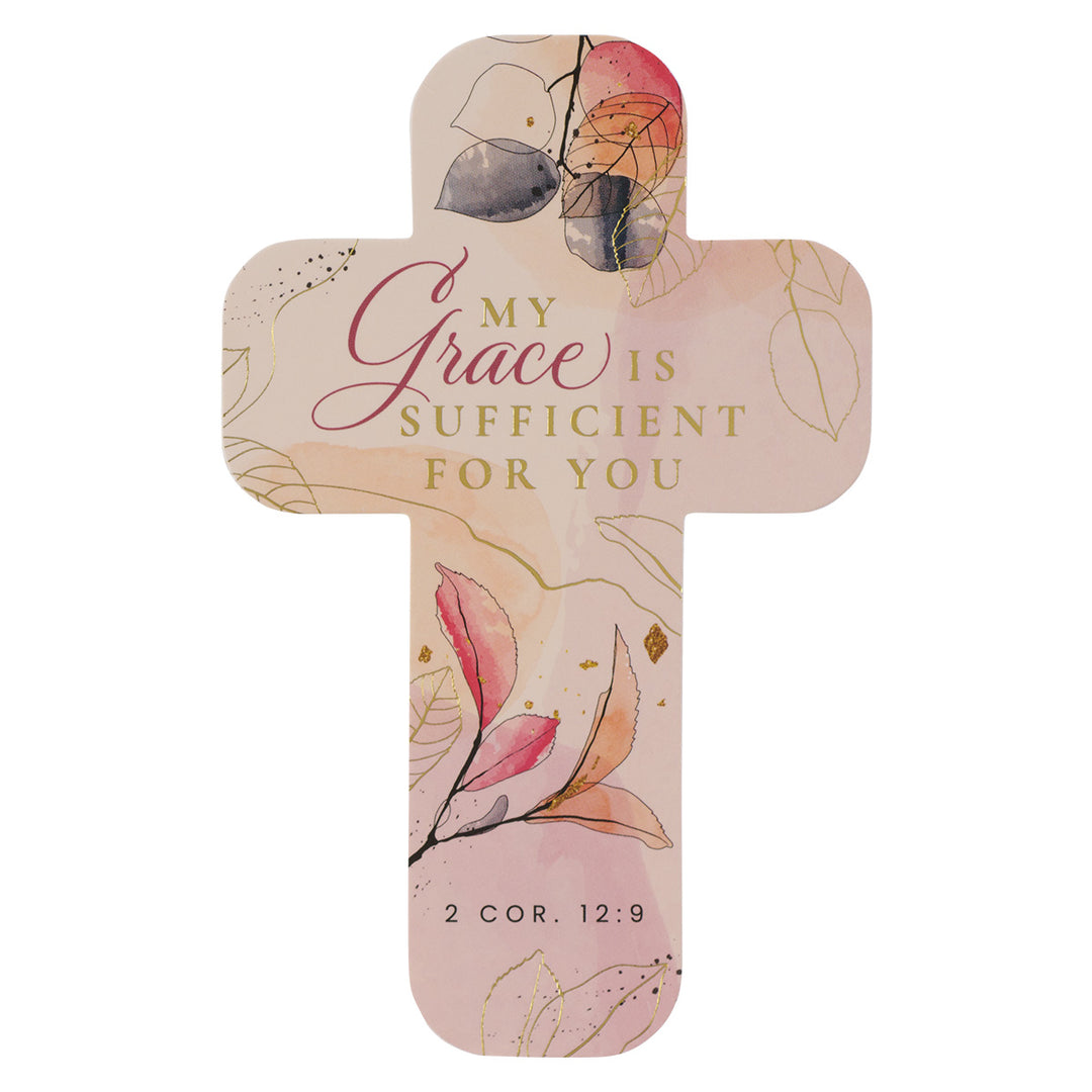 My Grace Is Sufficient For You Cross Bookmark Set Of 6 - 2 Corinthians 12:9
