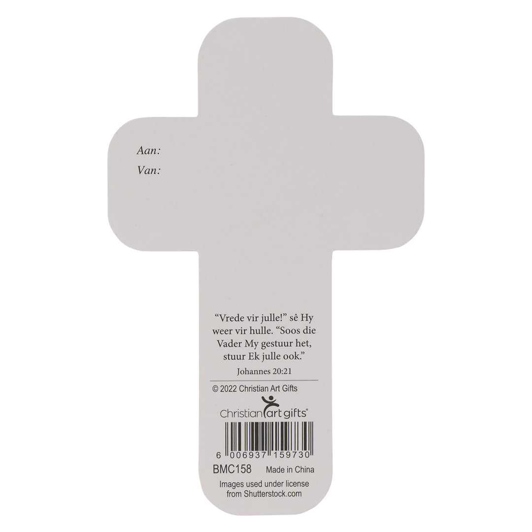 Wees Stil En Weet Cross Bookmark Set Of 6 - Psalms 46:11