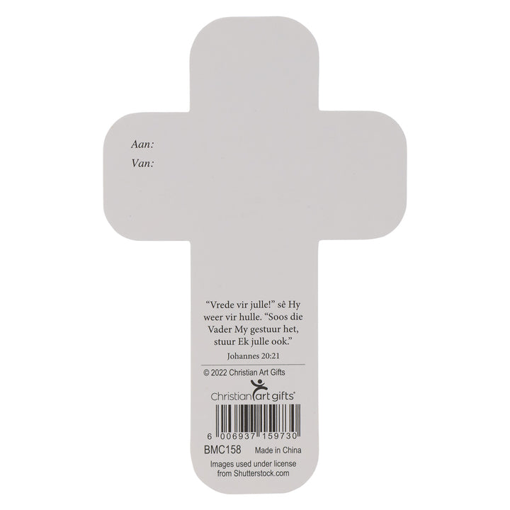 Wees Stil En Weet Cross Bookmark Set Of 6 - Psalms 46:11