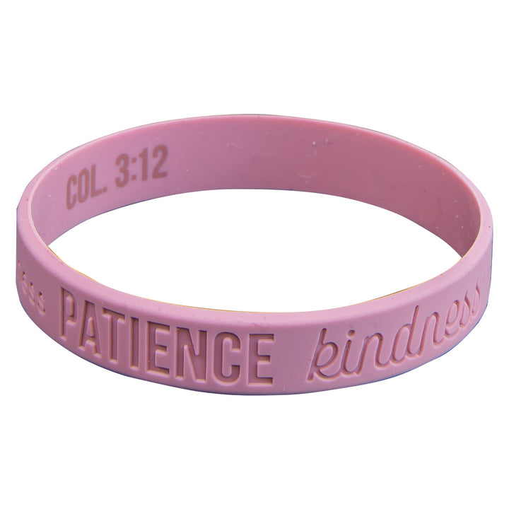 Humility, Compassion, Gentleness Silicone Wristbands - Col 3:12