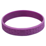 Pray & Never Give Up Silicone Wristbands - Luke 18:1