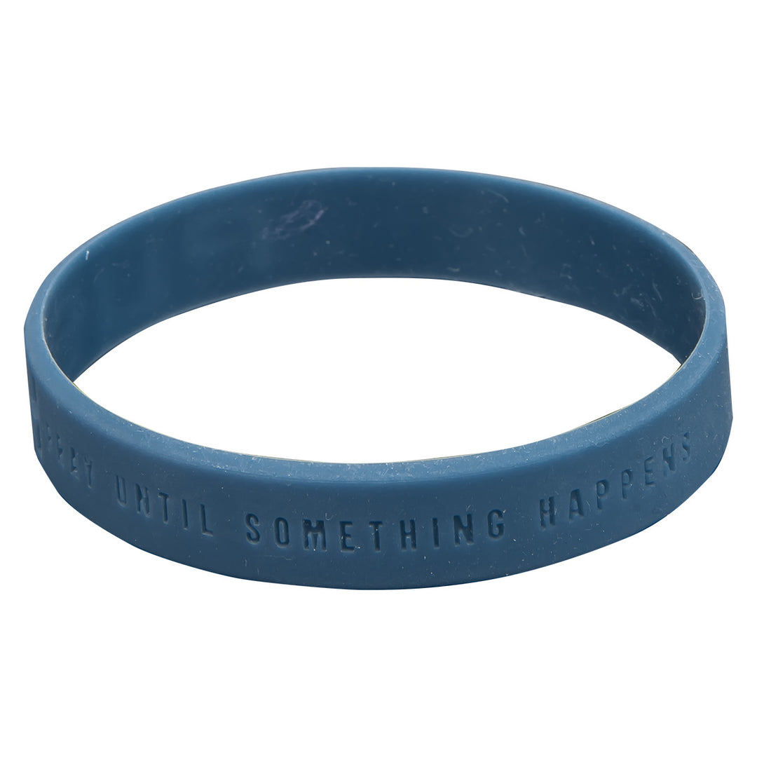 Pray Until Something Happens Silicone Wristbands