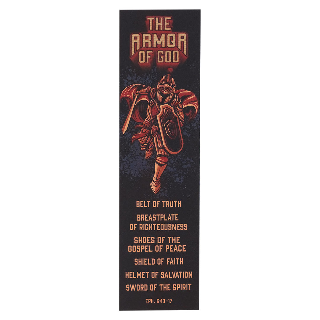 The Armor Of God Pack Of 10 Sunday School Bookmark - Ephesians 6:13-17