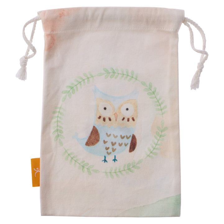 Rejoice Always Pray Small Cotton Drawstring Bag - 1 Thess. 5:16-18