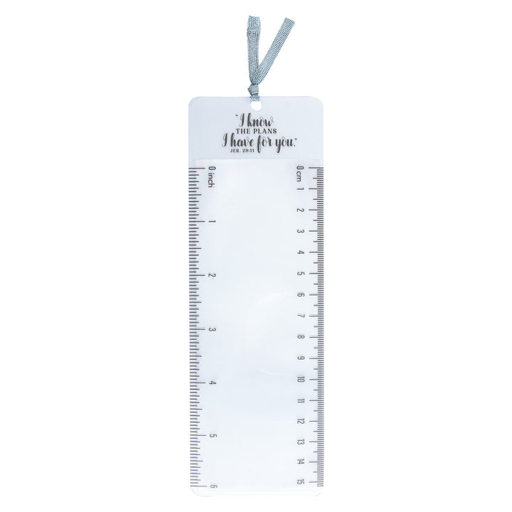 I Know The Plans I Have For You Magnifying Bookmark - Jeremiah 29:11