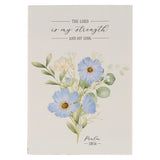 The Lord Is My Strength And My Song Small Notepad