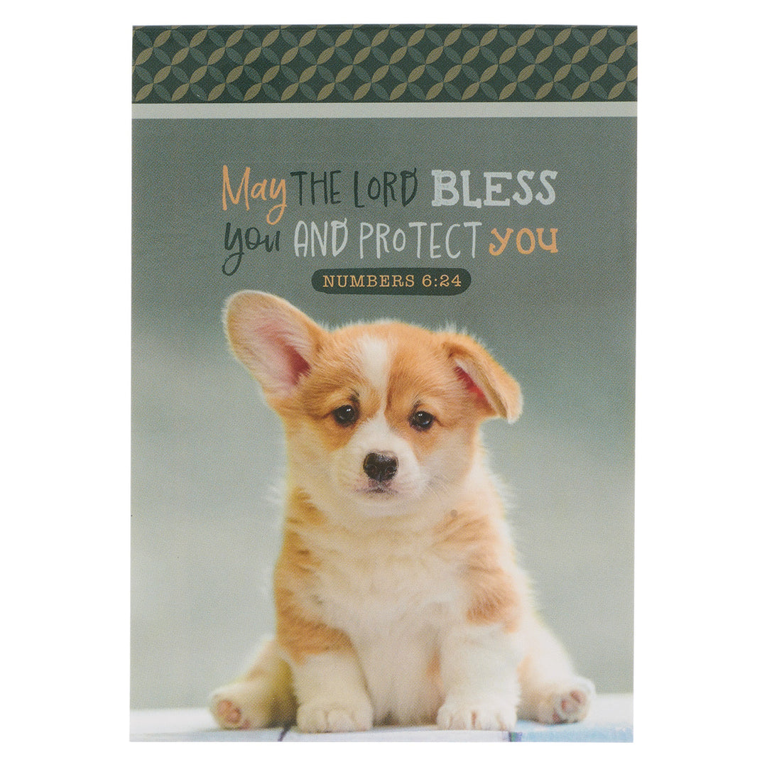 May The Lord Bless You And Protect You Pet Notepad - Numbers 6:24