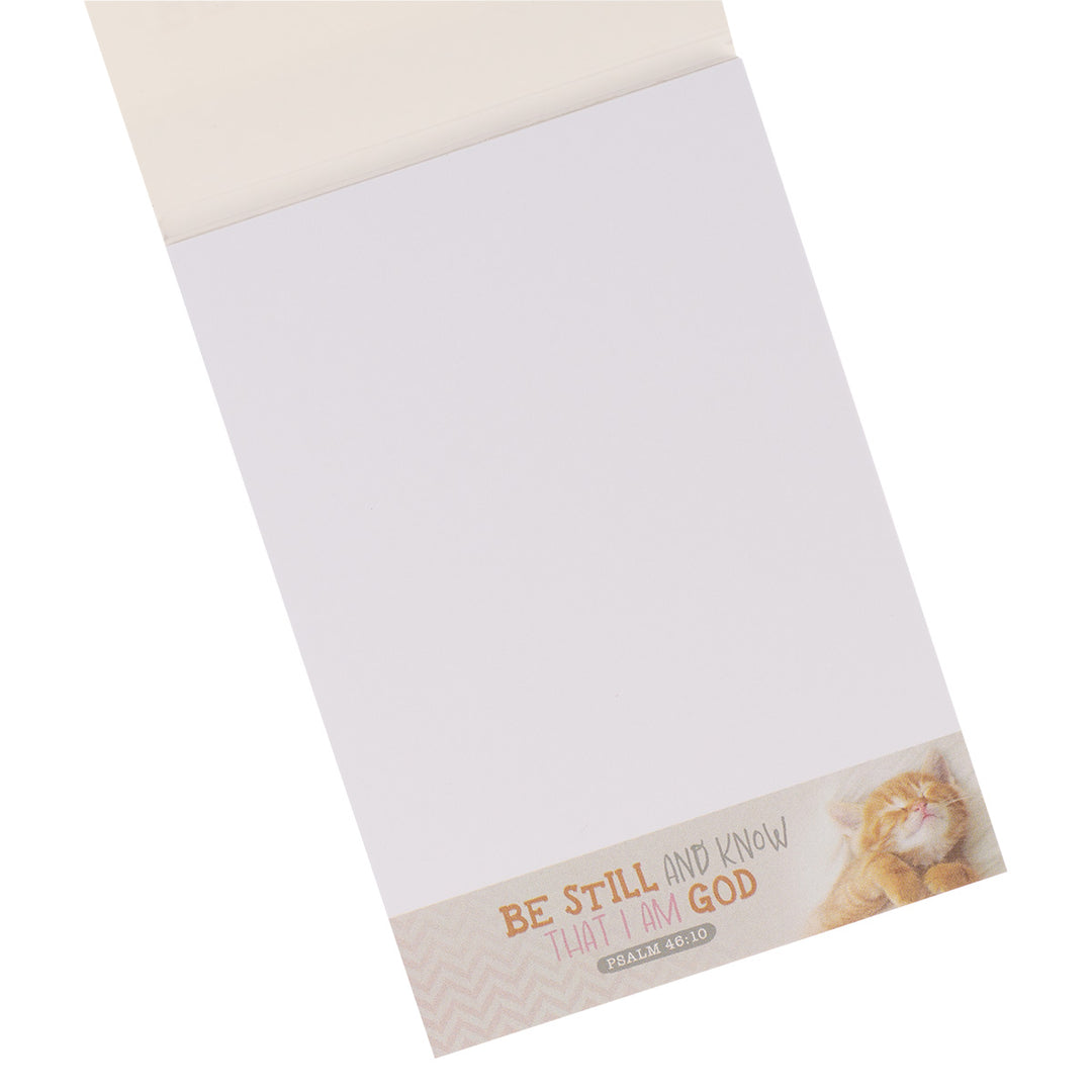 Be Still And Know That I Am God Pet Notepad