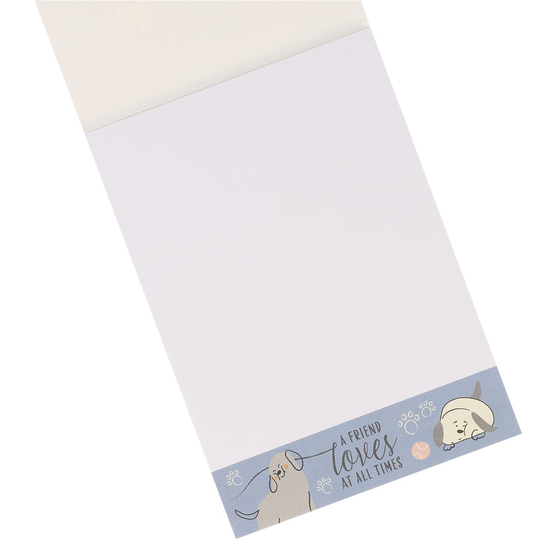 A Friend Loves At All Times Pet Notepad