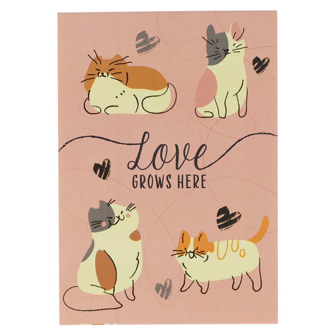 Love Grows Here Pet Notepad