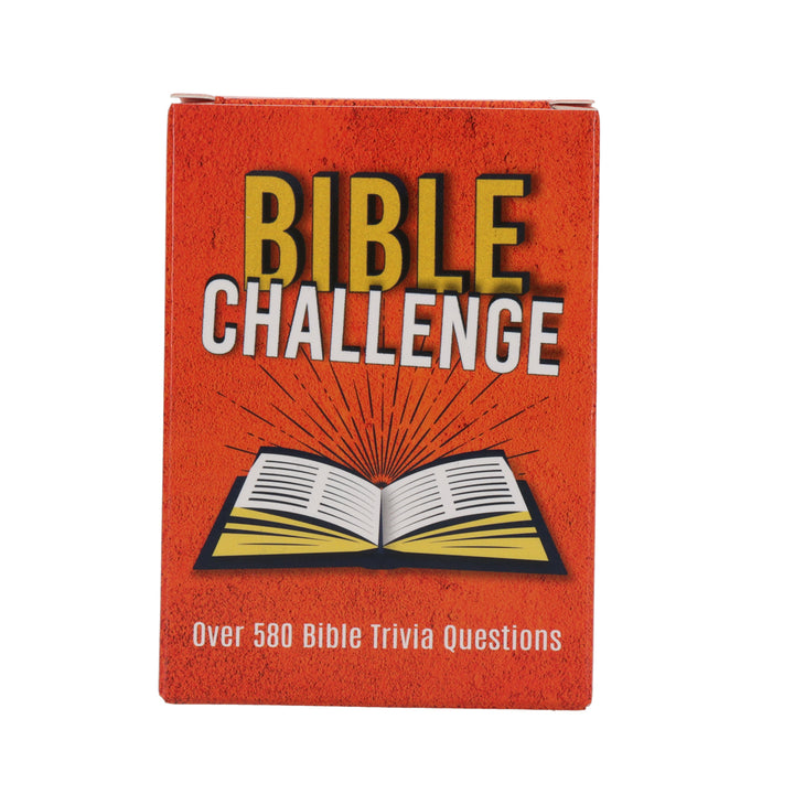 Bible Challenge Game Cards - Over 580 Bible Trivia Questions