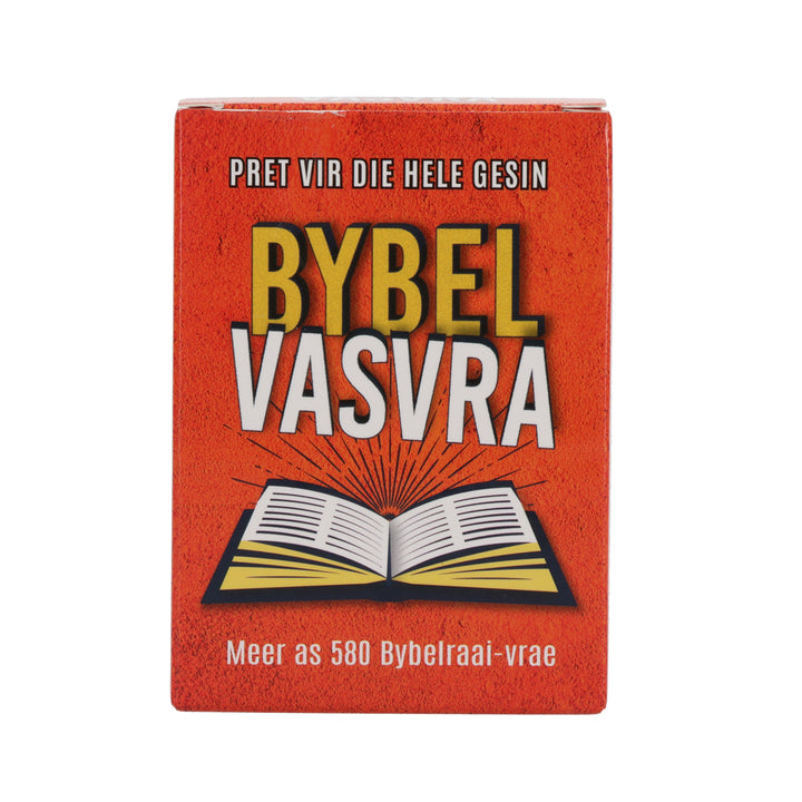 Bybel-Vasvra - Meer As 580 Bybelraai-Vrae Kaartspeletjie