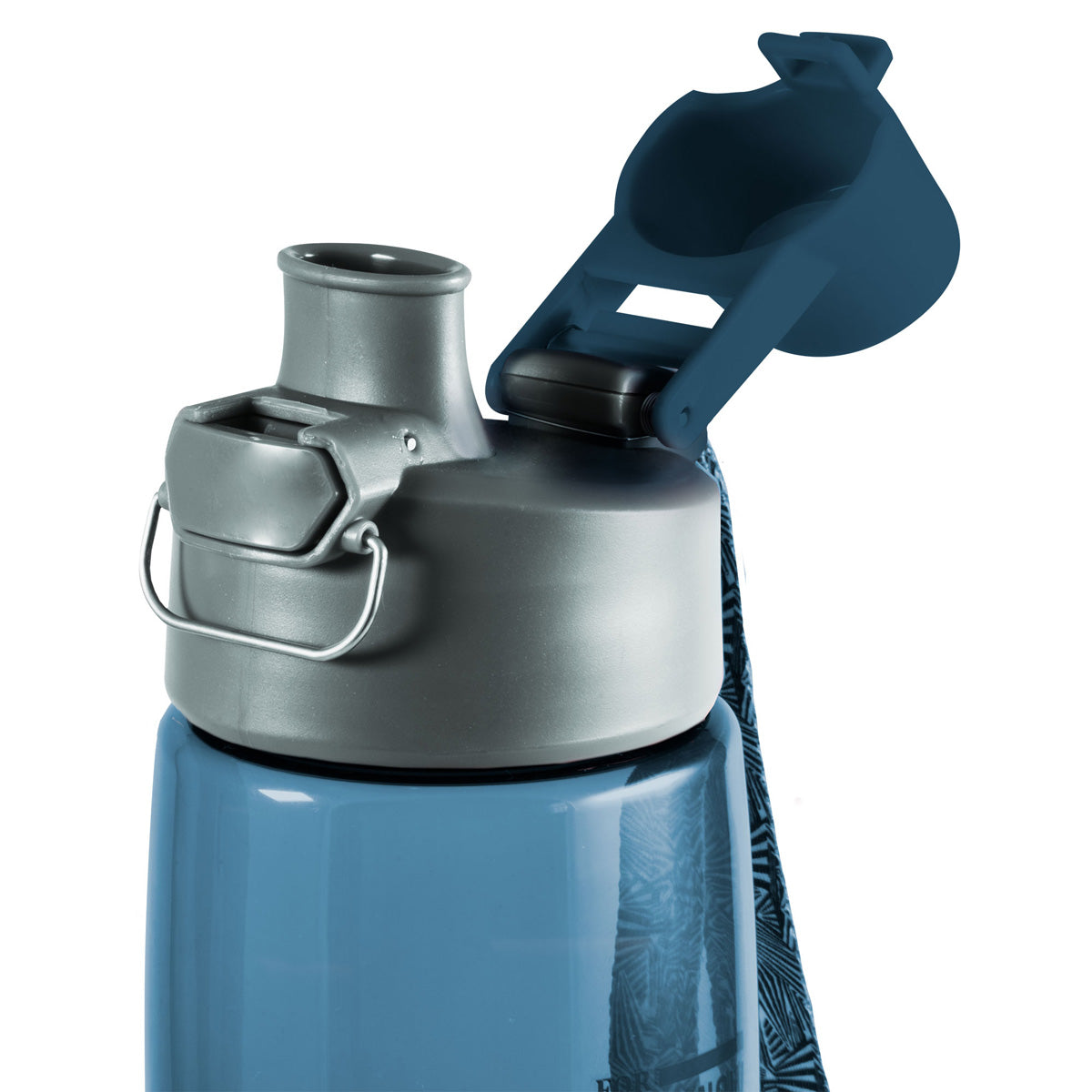 I Know The Plans I Have For You Blue Plastic Water Bottle