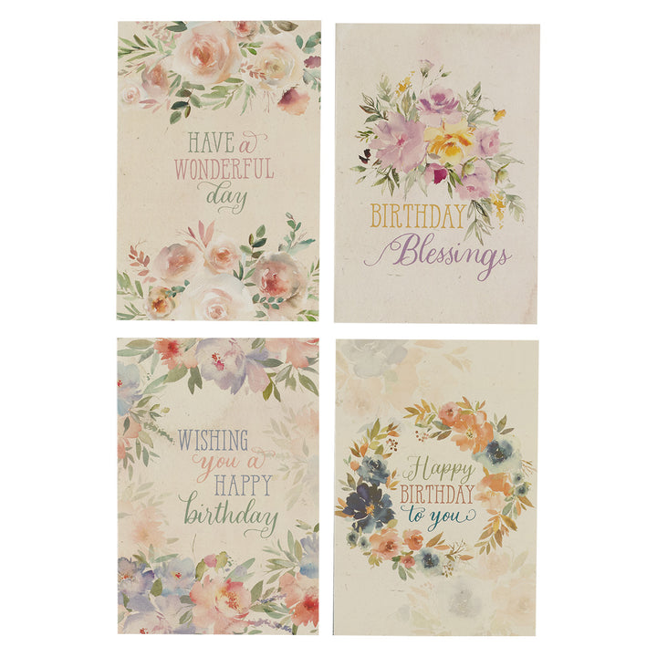 Birthday Greeting Card Set With Envelopes