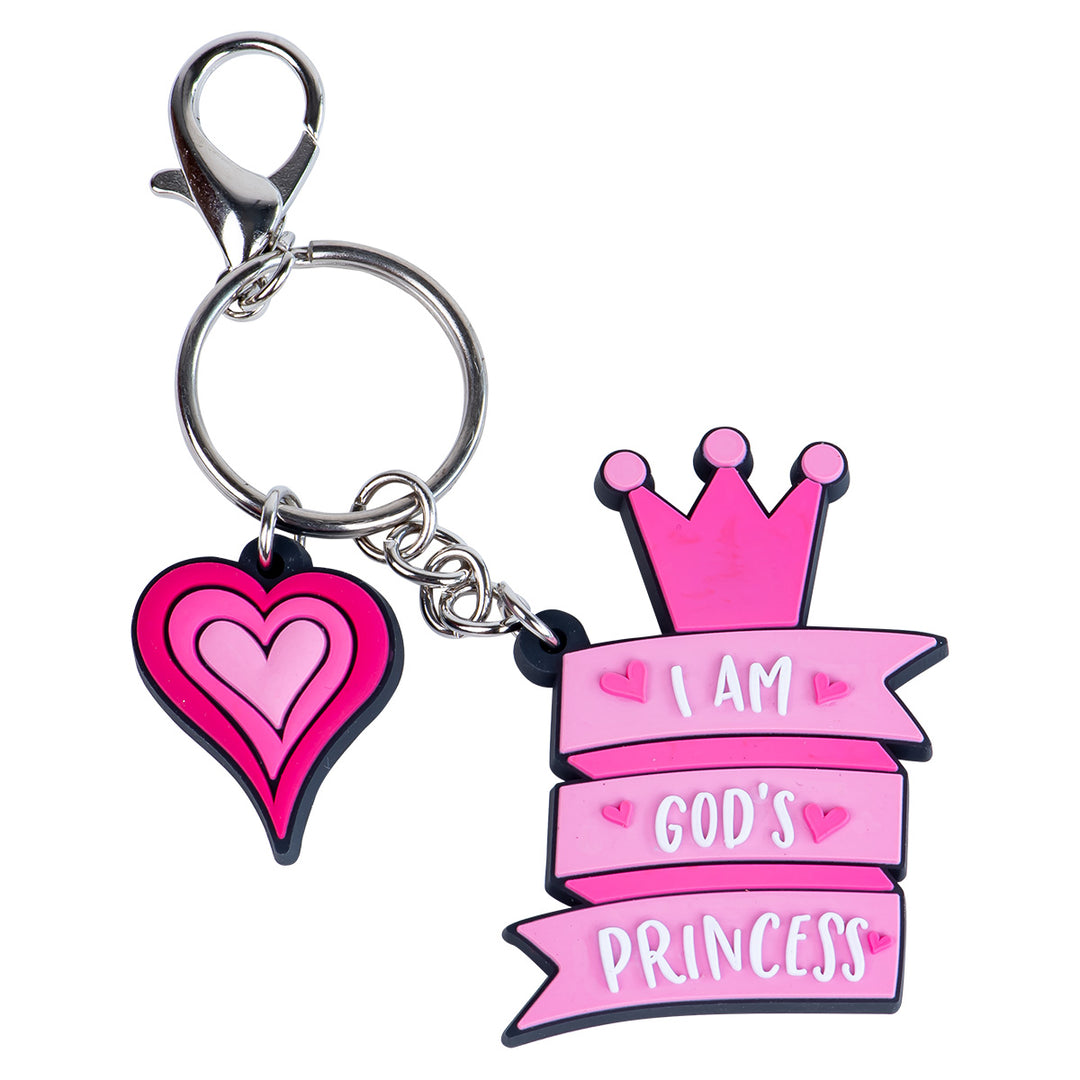 I Am God's Princess Key Ring