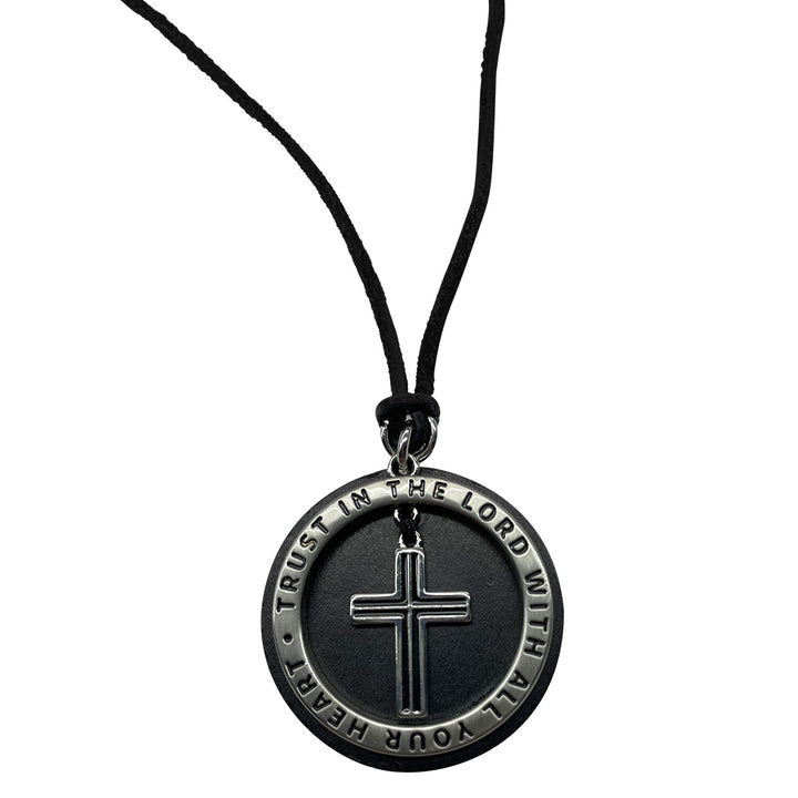 Trust In The Lord With All Your Heart Power Pendant