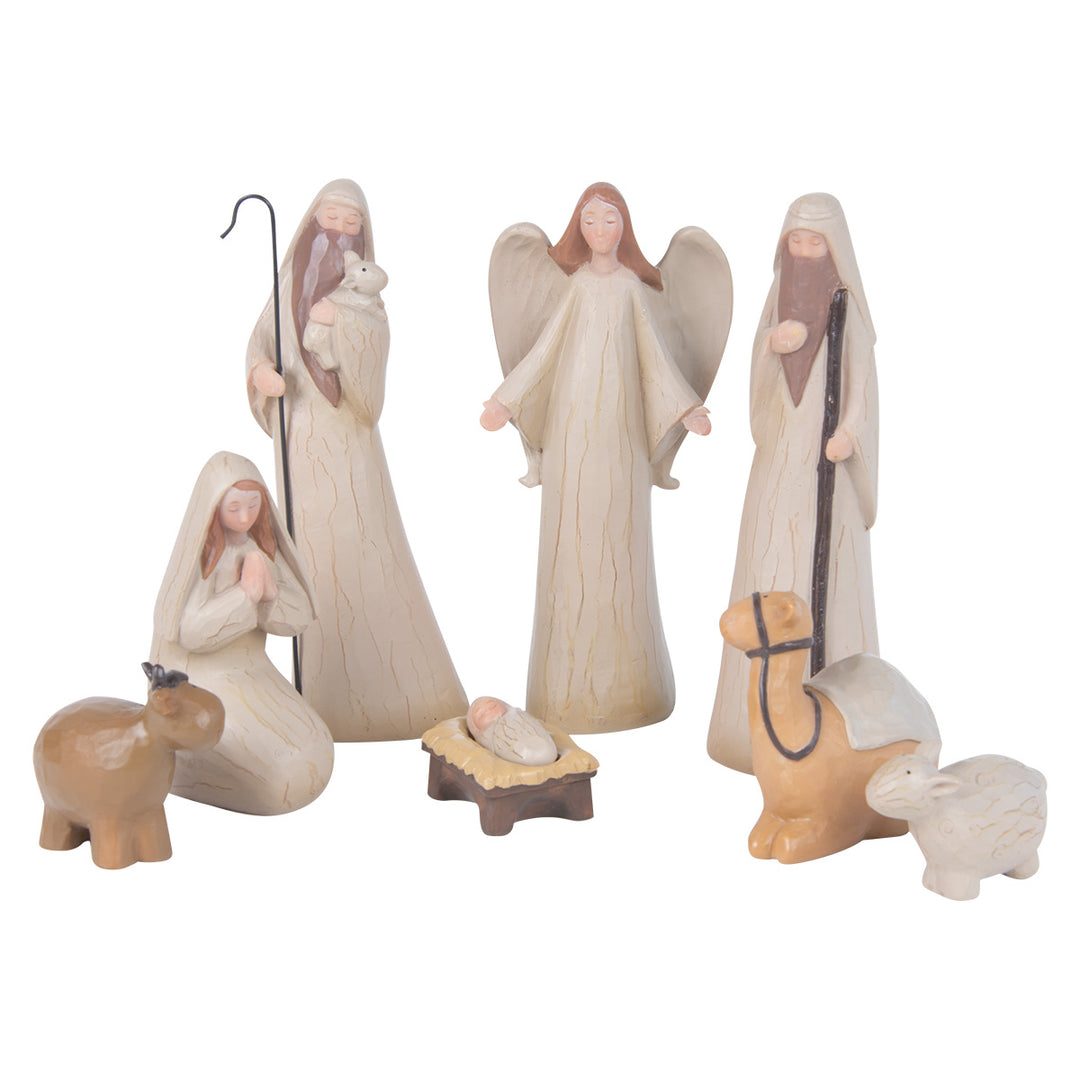 Christmas Nativity Set Of 8