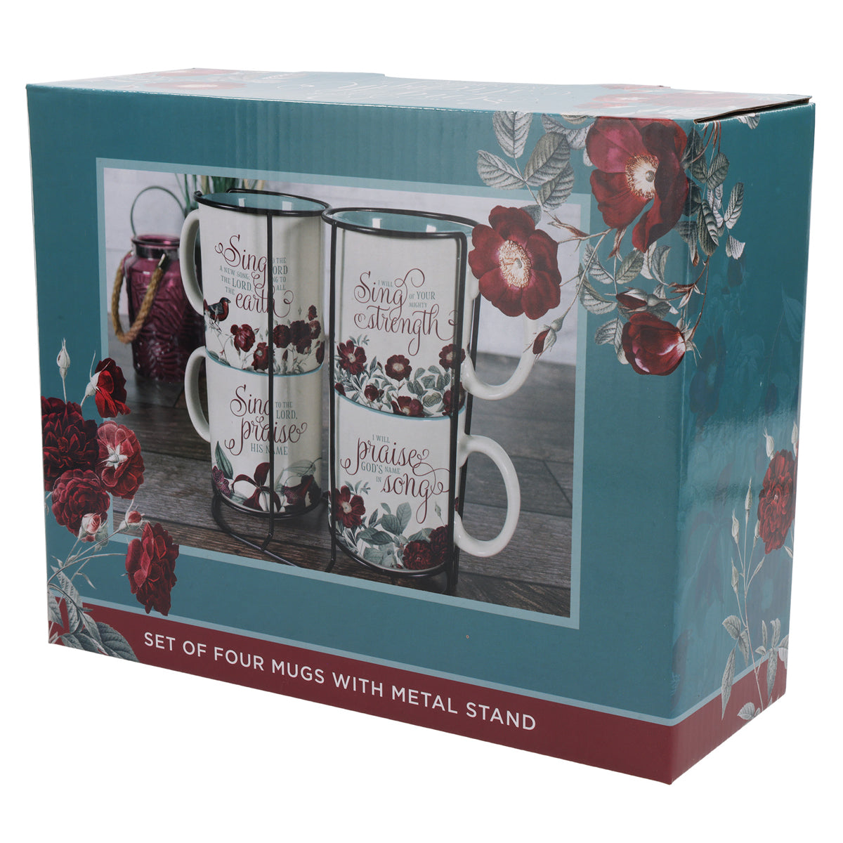 Sing To The Lord Ceramic Mug Set Of 4