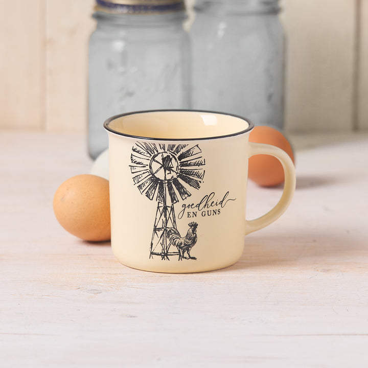 Goedheid En Guns Afrikaans Ceramic Mug - Psalms 23:6