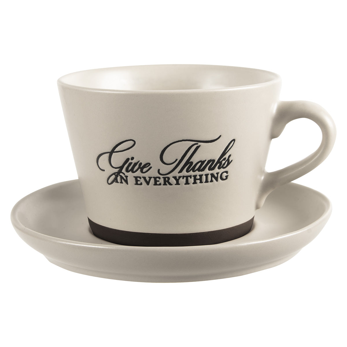 Gather Together Two Piece Ceramic Mug & Saucer Set