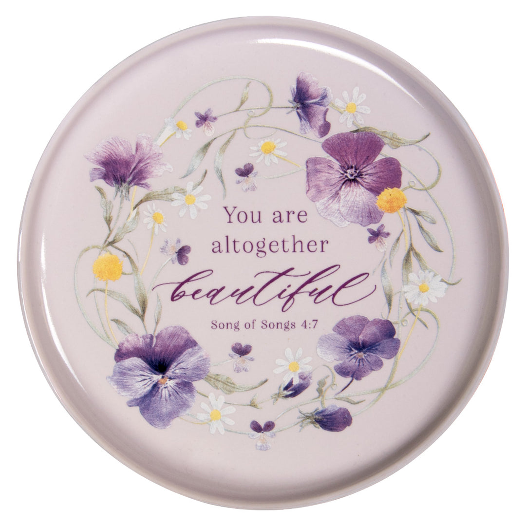 You Are Altogether Beautiful Ceramic Trinket Tray - Song of Songs 4:7