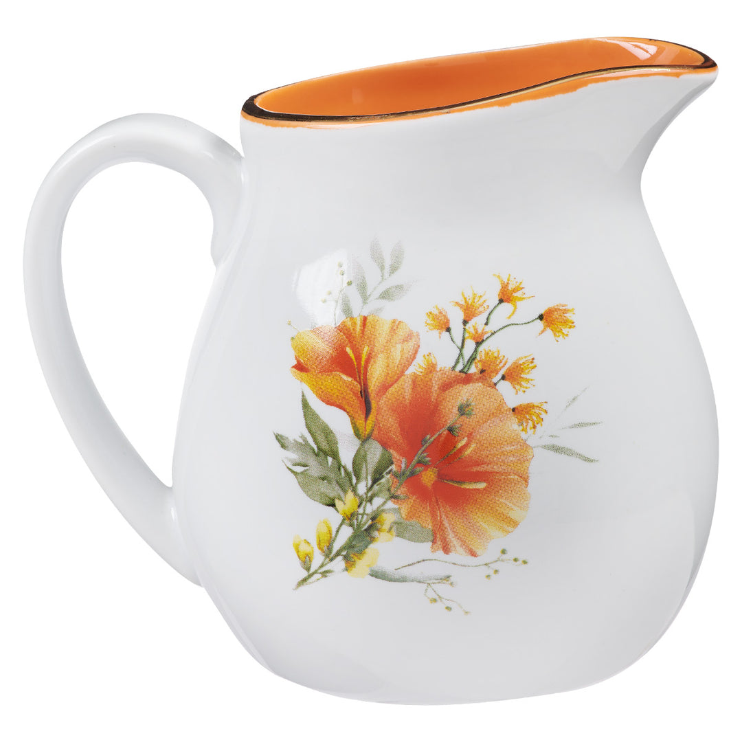 Be Joyful In Hope Ceramic Milk Jug - Romans 12:12