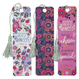 God's Princess Three Piece Bookmark With Tassel Set - 1 Peter 2:9