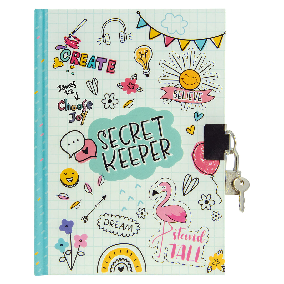 Secret Keeper Hardcover Diary With A Lock & Key