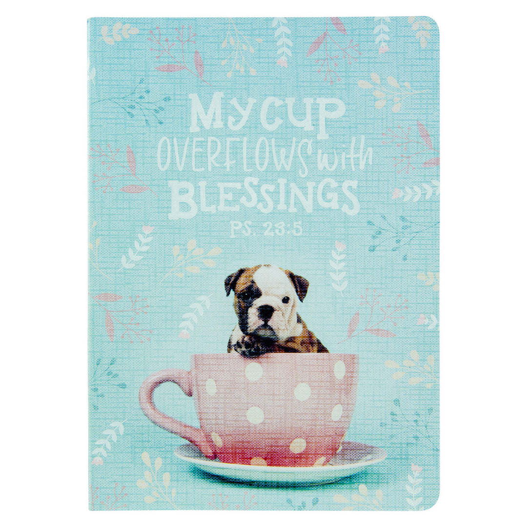 My Cup Overflows With Blessings Notebook