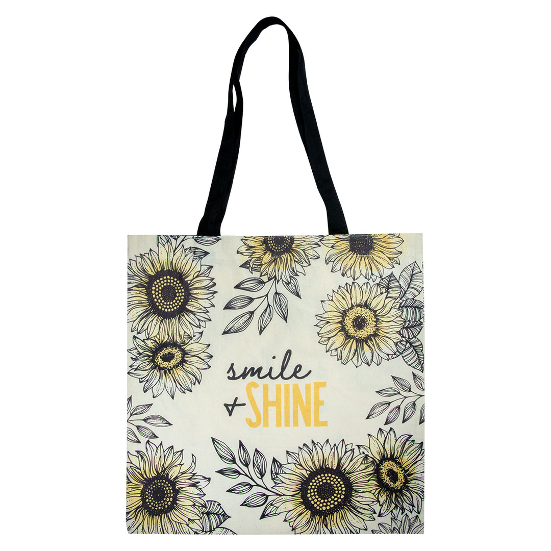 Smile And Shine Canvas Tote Bag