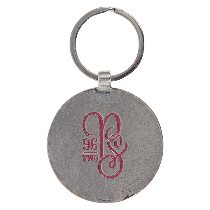 Sing to the Lord Praise His Name Epoxy Metal Key Ring - Psalms 96:2