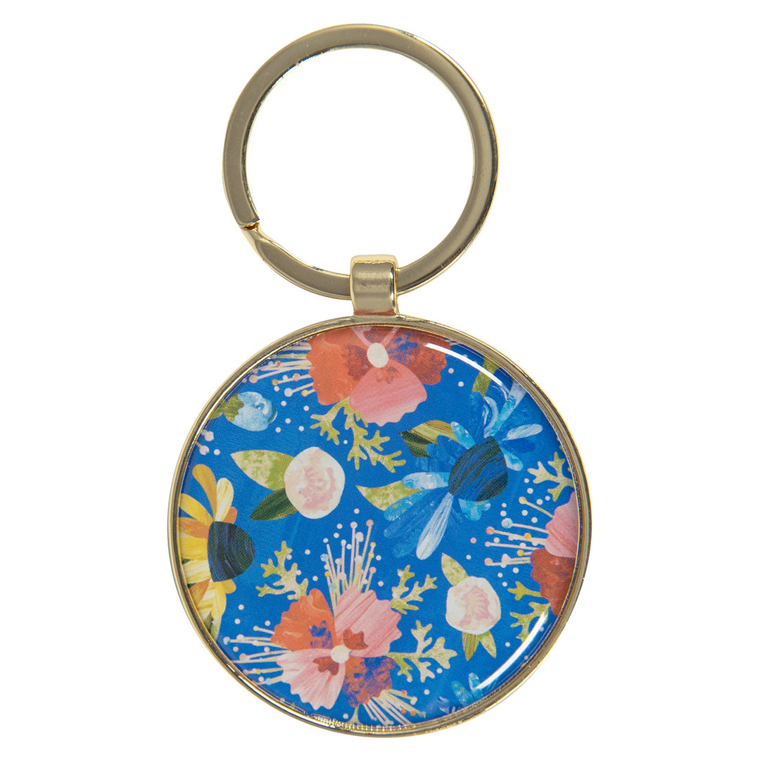 Teaching With Gracious Love Metal Key Ring